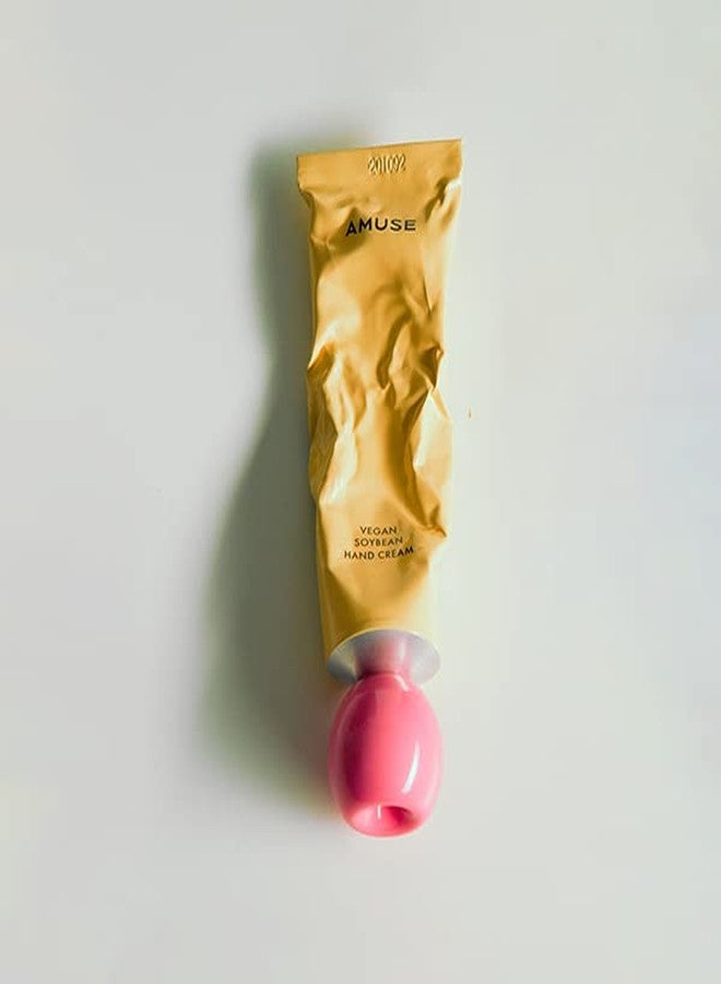 Amuse Seoul Vegan Soybean Hand Cream with Shea Butter Panthenol Ceramide for Dry Hands l Quick Absorption with Ultra Moisture and Hydration 3 Types of Soybean creams (ENERGY) - Image 3